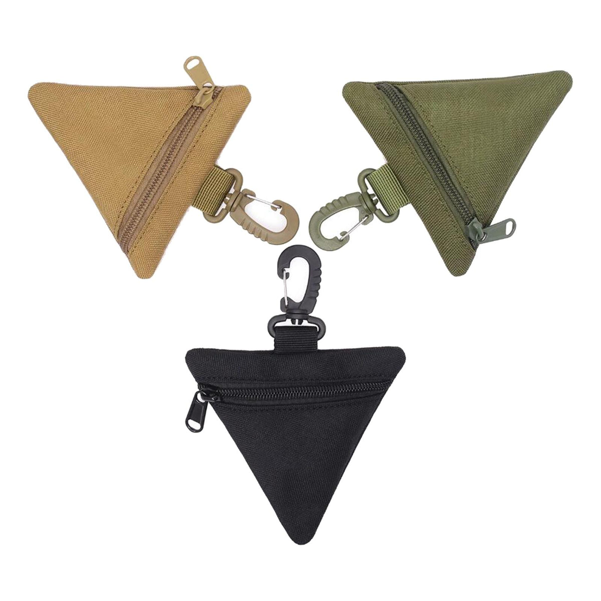 Maxbell Molle Pouch Coin Purse Mini Tactical Bag Wallet Keys Holder Waist Bag Khaki