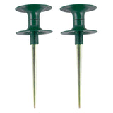 Maxbell 2x Garden Hose Guide Spike for Lawn Plant Protection Gardening Guide Hose