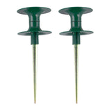 Maxbell 2x Garden Hose Guide Spike for Lawn Plant Protection Gardening Guide Hose