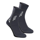 Maxbell Neoprene Diving Wet Suit Boots Swimming Snorkeling Socks Warm Gray XL