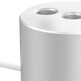 Maxbell Charging Stand for Apple Pencil 1st Generation Aluminum Dock with Cable Silver