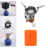 Maxbell Portable Outdoor Stove Gas Picnic Cooking Hiking Camping Burner Cooker Gear