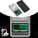 Maxbell High Precision Digital Jewelry Scale LED Display Tare PCS for Jewelry Baking 1kg x 0.1g