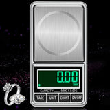 Maxbell High Precision Digital Jewelry Scale LED Display Tare PCS for Jewelry Baking 1kg x 0.1g