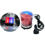 Maxbell LED Strobe Light Rotating Lamps 9.35ft Cord for Vehicle Accessories Red Blue