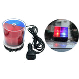 Maxbell LED Strobe Light Rotating Lamps 9.35ft Cord for Vehicle Accessories Red Blue