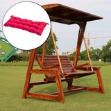 Maxbell Bench Swing Chair Cushion Seat Pad Garden Furniture Outdoor Red