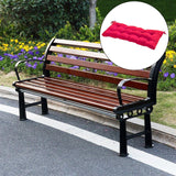 Maxbell Bench Swing Chair Cushion Seat Pad Garden Furniture Outdoor Red