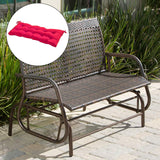 Maxbell Bench Swing Chair Cushion Seat Pad Garden Furniture Outdoor Red