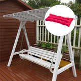 Maxbell Bench Swing Chair Cushion Seat Pad Garden Furniture Outdoor Red