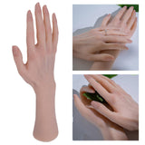 Maxbell Life-Size Female Hand Model Bendable for Jewelry Display Beauty DIY Right