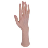 Maxbell Life-Size Female Hand Model Bendable for Jewelry Display Beauty DIY Right