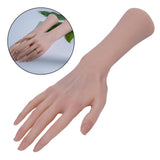 Maxbell Life-Size Female Hand Model Bendable for Jewelry Display Beauty DIY Right