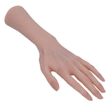 Maxbell Life-Size Female Hand Model Bendable for Jewelry Display Beauty DIY Left