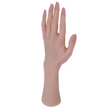 Maxbell Life-Size Female Hand Model Bendable for Jewelry Display Beauty DIY Left