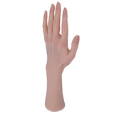 Maxbell Life-Size Female Hand Model Bendable for Jewelry Display Beauty DIY Left