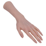 Maxbell Life-Size Female Hand Model Bendable for Jewelry Display Beauty DIY Left