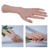 Maxbell Life-Size Female Hand Model Bendable for Jewelry Display Beauty DIY Left