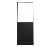 Maxbell Makeup Cosmetic Foldable Countertop Mirror PU Travel Portable Mirror Black