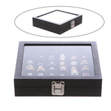 Maxbell Jewelry Rings Display Organizer Holder Case Tray Rings Storage Box