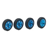 Maxbell 4X RC Rubber Tyres for WLtoys K969 K979 K989 P929 1/28 RC Buggy Crawler Accs Blue