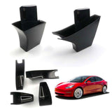 Maxbell 4x Car Side Door Inner Storage Box for Tesla 2018 Functional Armrest Kit