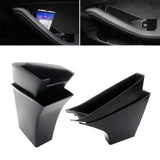 Maxbell 4x Car Side Door Inner Storage Box for Tesla 2018 Functional Armrest Kit