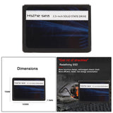 Maxbell SSD SATA 3 2.5" inch 7.5mm Solid State Drive High Speed Read & Write 8GB