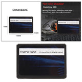 Maxbell SSD SATA 3 2.5" inch 7.5mm Solid State Drive High Speed Read & Write 8GB