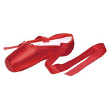 Maxbell Ballet Shoes Professional Dance Shoes Adult Pointe Slippers Lace Up 34-43 Red 43