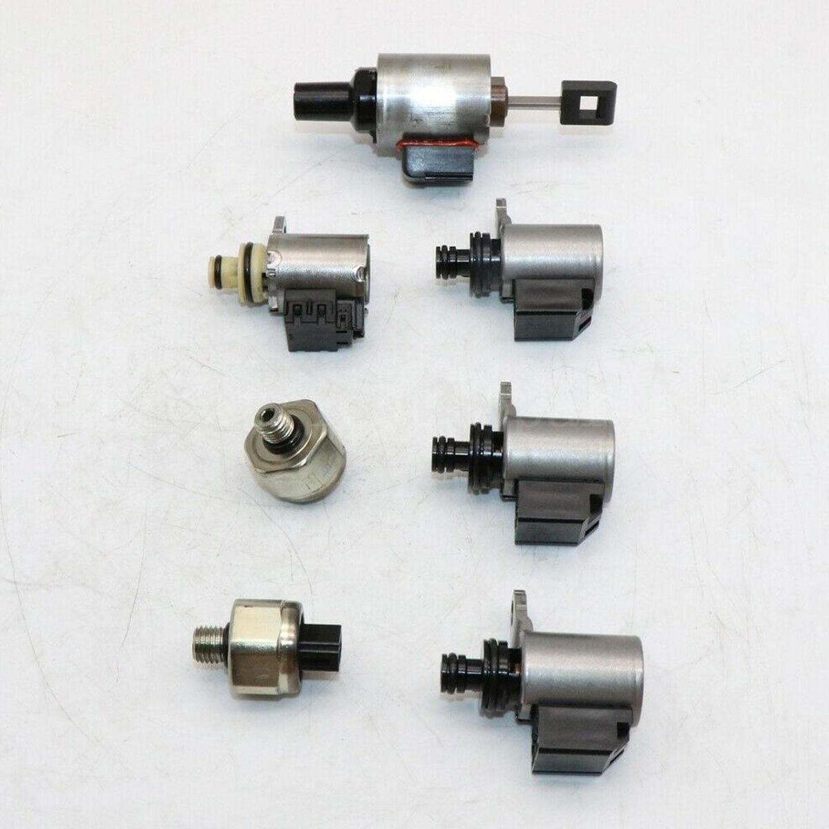 Maxbell 8pcs Valve Body Transmission Solenoids Kit JF011E RE0F10A for Nissan Car Acc