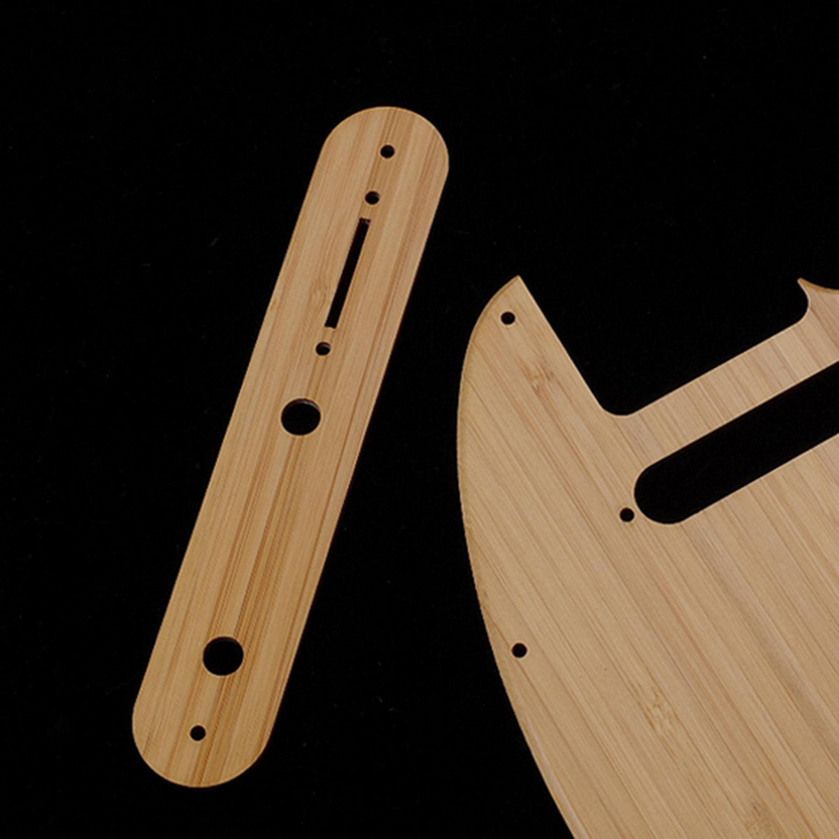 Maxbell 10-Hole Guitar Pickguard Back Plate Set for TL Electric Guitar DIY Luthier