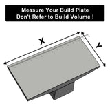 Maxbell 138x78mm LCD/SLA Light-Cured Spring Steel Plate Magnetic Sheet Replacemnt