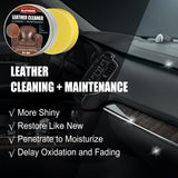 Maxbell PU Leather Conditioning Cream Door Fade Fit for Repair Furniture Dash Board