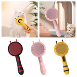 Maxbell Pet Hair Removal Comb Shedding Brush Self Cleaning Massage Tools Dog Brush Yellow