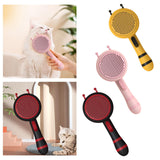 Maxbell Pet Hair Removal Comb Shedding Brush Self Cleaning Massage Tools Dog Brush Yellow