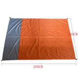 Maxbell 79" x 55" Folding Camping Mat Mattress Lightweight for Camping Hiking Travel