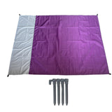 Maxbell 79" x 55" Folding Camping Mat Mattress Lightweight for Camping Hiking Travel