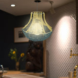 Maxbell Pendant Lamp Shade Ceiling Light Shade Handwoven for Cafe Bar Home Decor