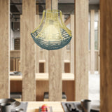 Maxbell Pendant Lamp Shade Ceiling Light Shade Handwoven for Cafe Bar Home Decor