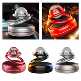 Maxbell Solar Powered Car Air Freshener Creative Small Car Diffuser for Car Interior Black