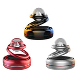 Maxbell Solar Powered Car Air Freshener Creative Small Car Diffuser for Car Interior Black