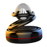 Maxbell Solar Powered Car Air Freshener Creative Small Car Diffuser for Car Interior Black
