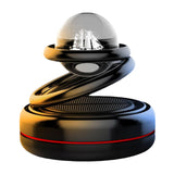 Maxbell Solar Powered Car Air Freshener Creative Small Car Diffuser for Car Interior Black