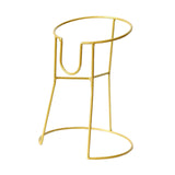 Maxbell Metal Drink Dispenser Stand Glass Water Dispenser Stand for Bar Weddings Gold