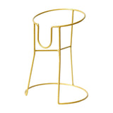 Maxbell Metal Drink Dispenser Stand Glass Water Dispenser Stand for Bar Weddings Gold