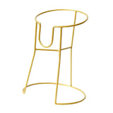 Maxbell Metal Drink Dispenser Stand Glass Water Dispenser Stand for Bar Weddings Gold