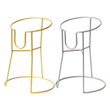 Maxbell Metal Drink Dispenser Stand Glass Water Dispenser Stand for Bar Weddings Gold