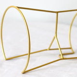 Maxbell Metal Drink Dispenser Stand Glass Water Dispenser Stand for Bar Weddings Gold