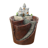 Maxbell Creative Resin Decorative Succulent Pot For Garden Desktop Flower Style B